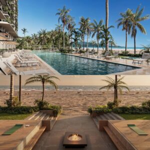 Jaco Beach oceanfront infinity pool and yoga spot