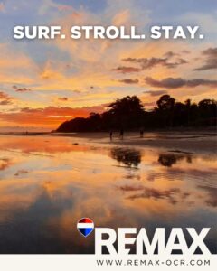 sunset surf stroll