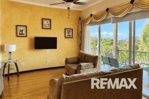 Del Pacifico Condo living room