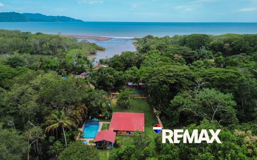 Beachside Tropical Estate | House with Pool in Playa Azul
